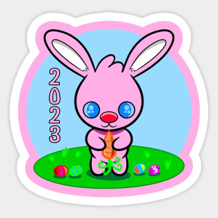 2023 Easter Bunny Sticker